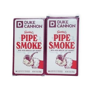 (2) Duke Cannon Santa's Pipe Smoke Soap 10 oz